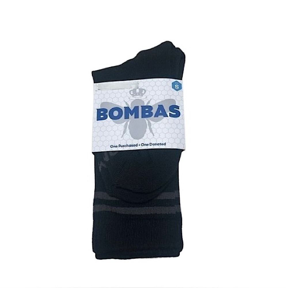 ❤️ 🆕 BOMBAS BLACK HIGH SOCKS SIZE SMALL